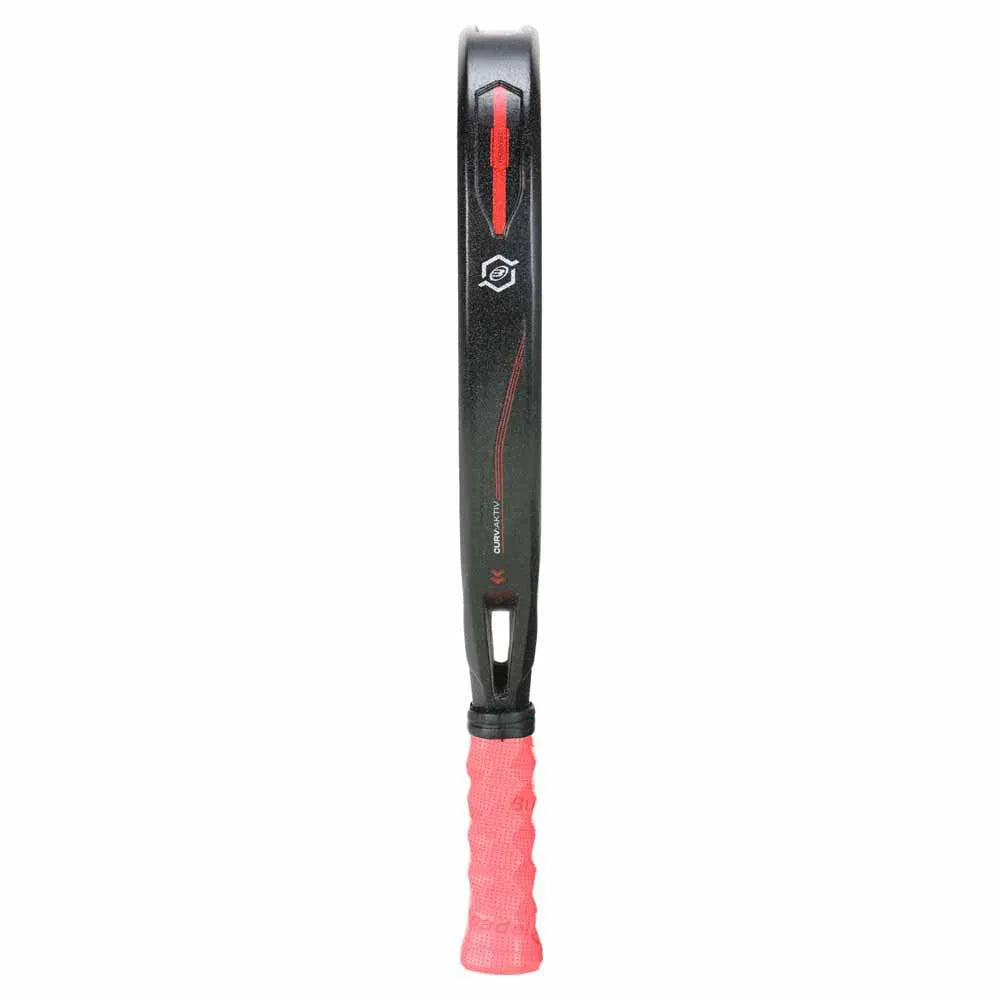 Bullpadel Vertex 04 12K Carbon Fibre Padel Racket - Black / Red