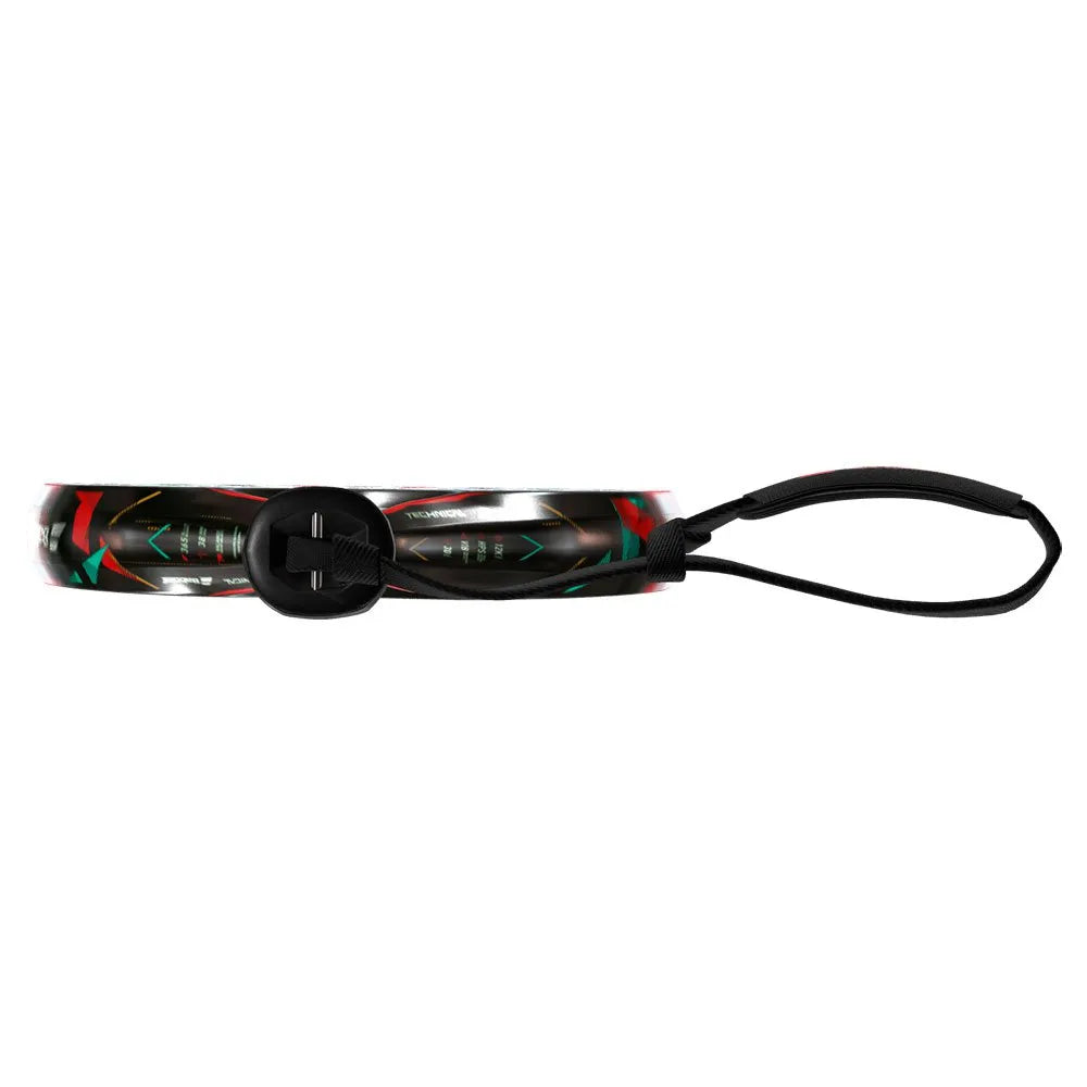 Babolat Technical Viper Juan Lebron 12K Carbon Fibre Padel Racket - Black / Red / Turquoise