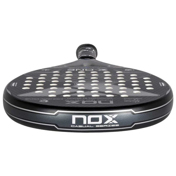 NOX X-ONE 3K Carbon Fibre Padel Racket - Black / Grey